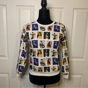 Selena Photo Print Sweatshirt Big Kid 11/12